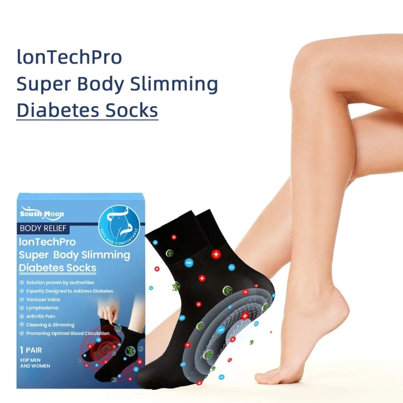 Loose Non-Binding Fit Socks Body Slimming Diabetic Socks for Men Women Cotton Ankle Socks Foot Care Socks Gifts