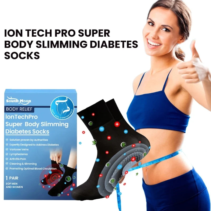 Loose Non-Binding Fit Socks Body Slimming Diabetic Socks for Men Women Cotton Ankle Socks Foot Care Socks Gifts