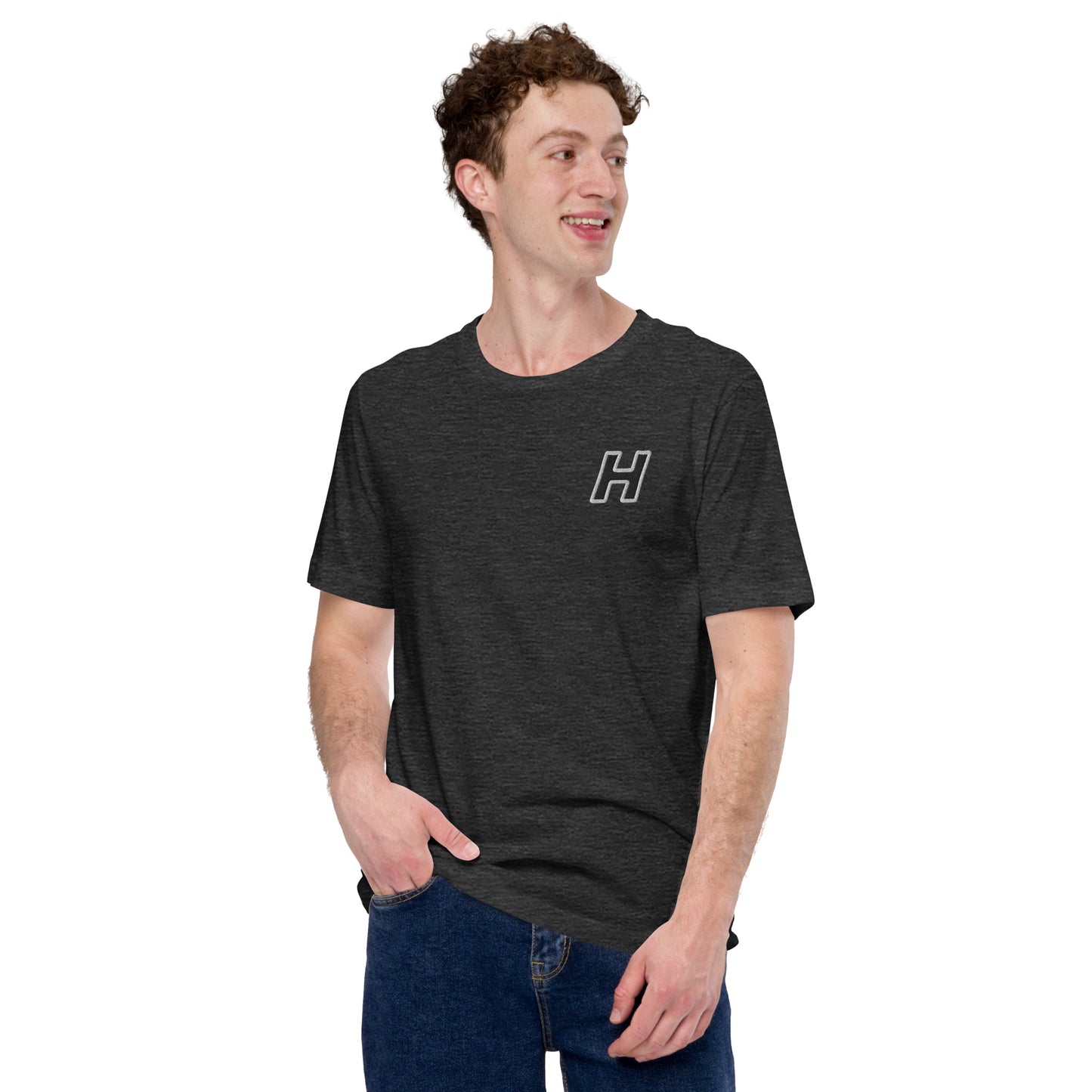 Unisex H Logo t-shirt (Dark Colors)