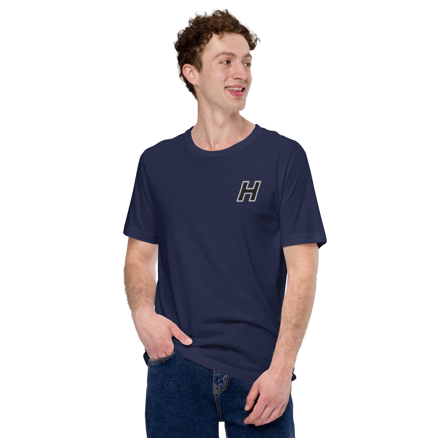 Unisex H Logo t-shirt (Dark Colors)