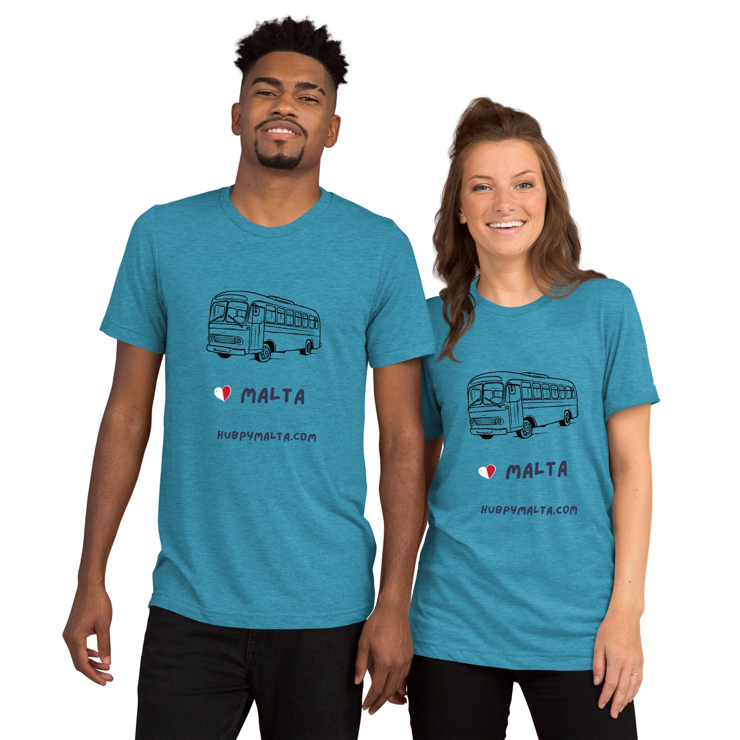 Unisex t-shirt - Malta Bus (Multi-Colour Multi-Size)