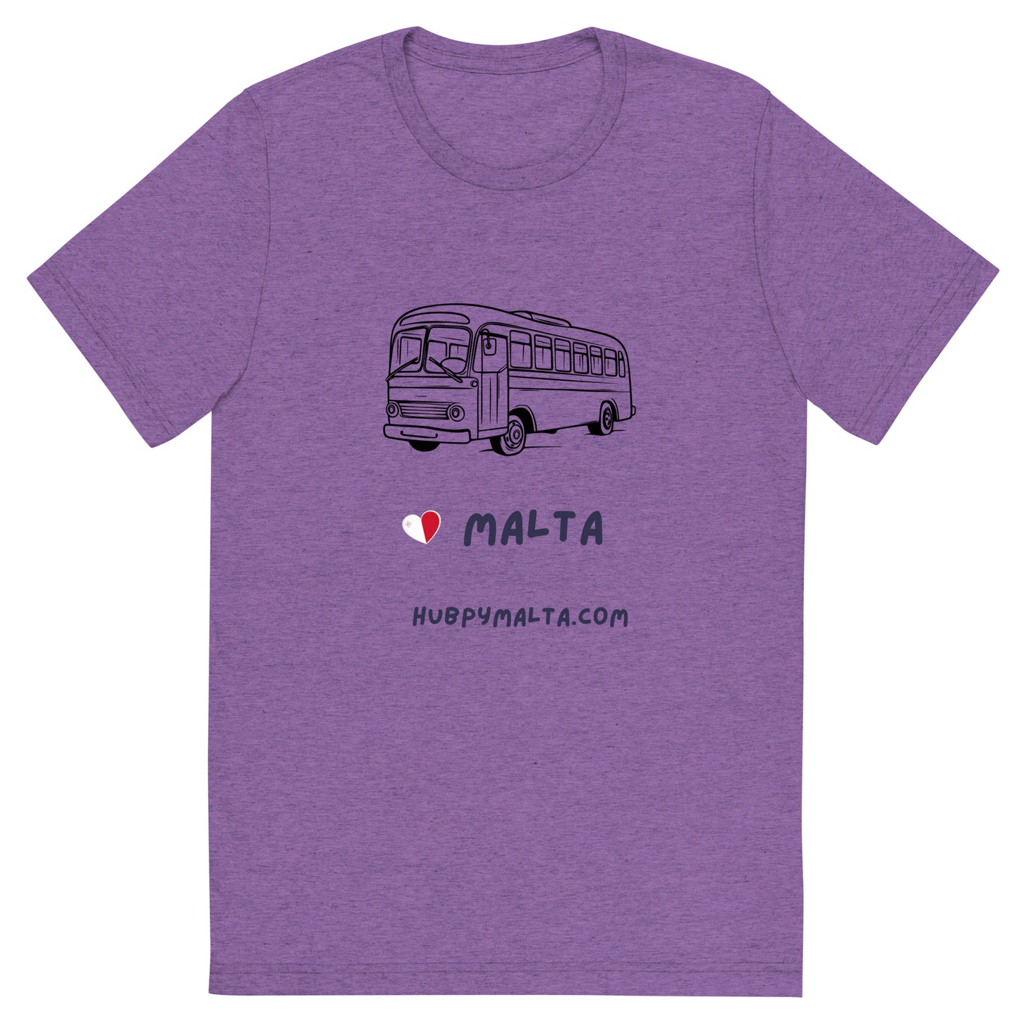 Unisex t-shirt - Malta Bus (Multi-Colour Multi-Size)