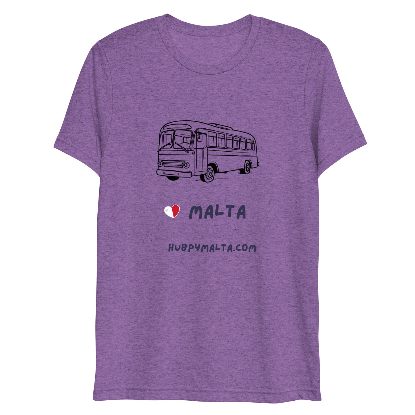 Unisex t-shirt - Malta Bus (Multi-Colour Multi-Size)