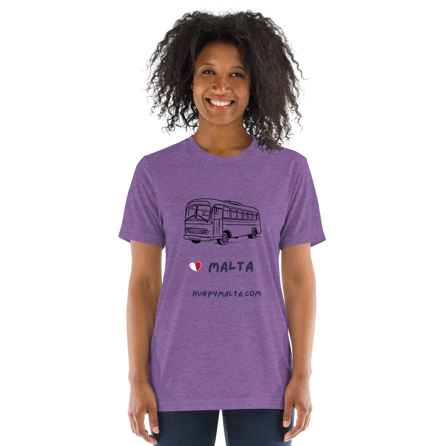 Unisex t-shirt - Malta Bus (Multi-Colour Multi-Size)