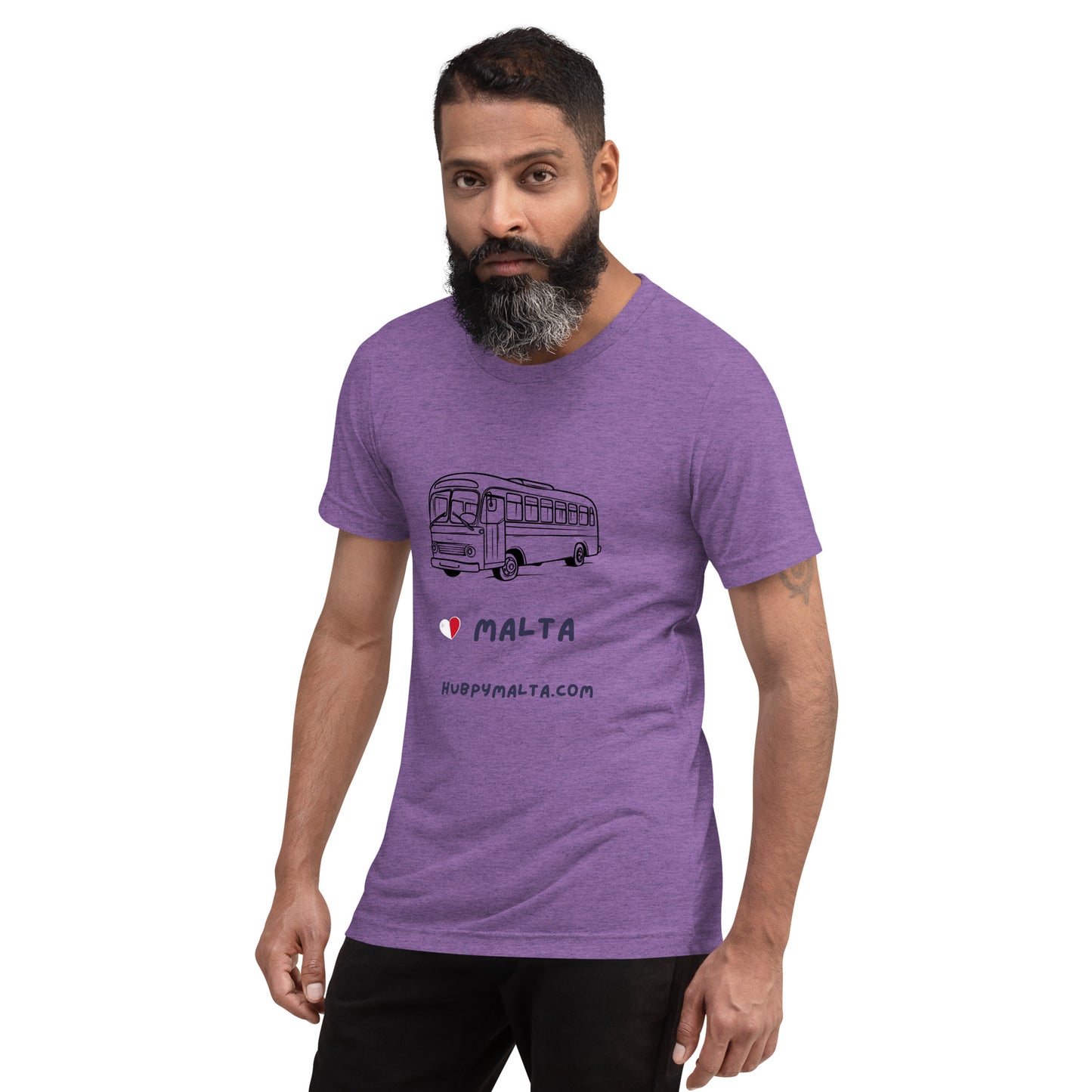Unisex t-shirt - Malta Bus (Multi-Colour Multi-Size)