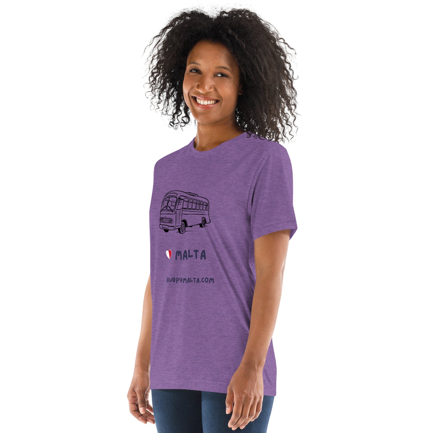 Unisex t-shirt - Malta Bus (Multi-Colour Multi-Size)