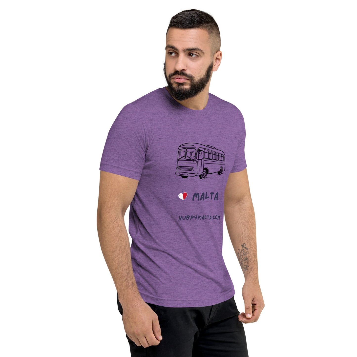 Unisex t-shirt - Malta Bus (Multi-Colour Multi-Size)