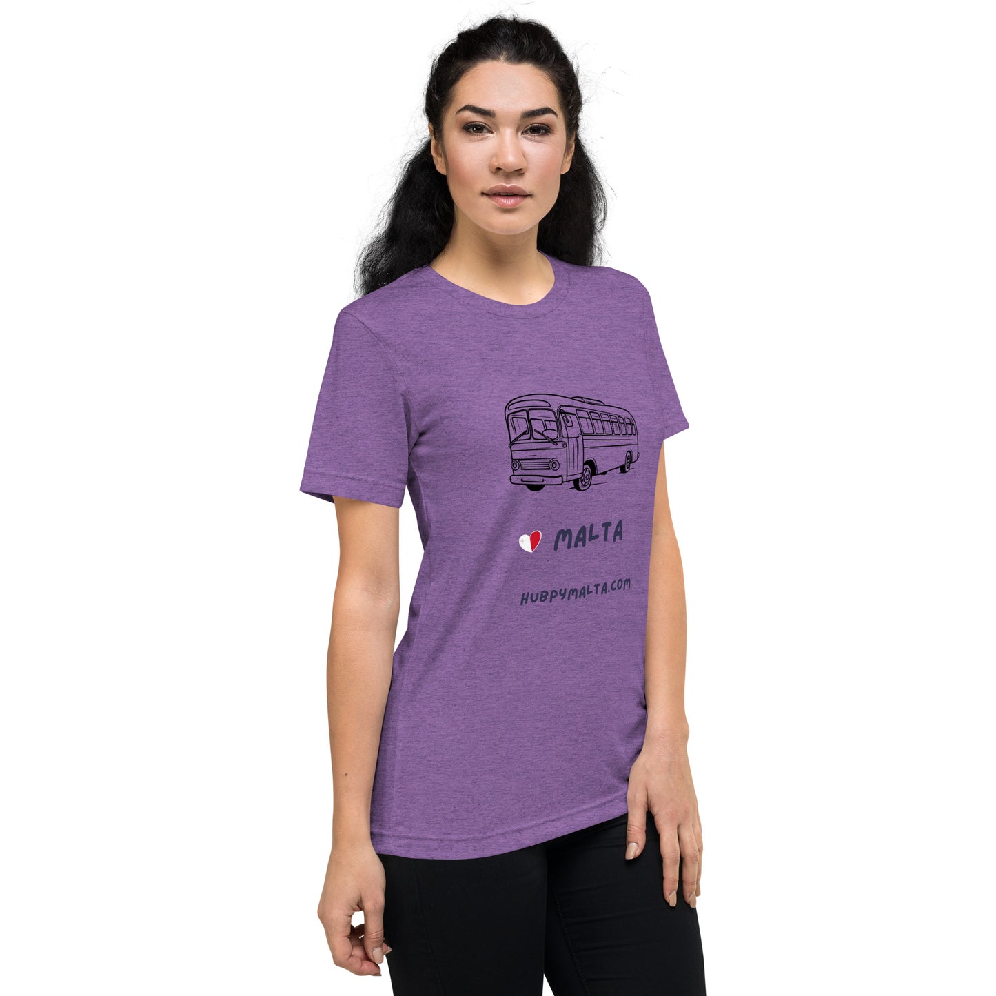 Unisex t-shirt - Malta Bus (Multi-Colour Multi-Size)
