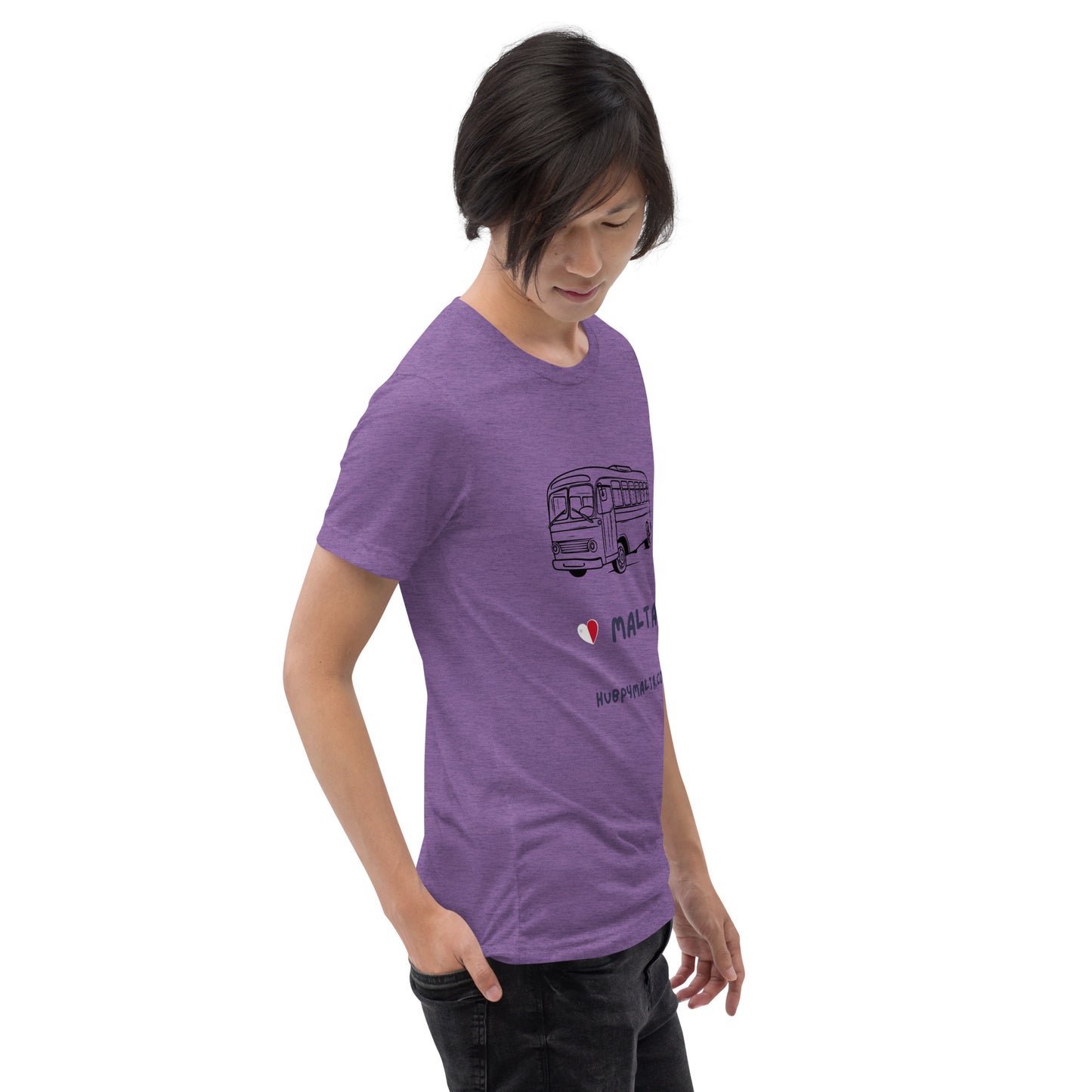 Unisex t-shirt - Malta Bus (Multi-Colour Multi-Size)