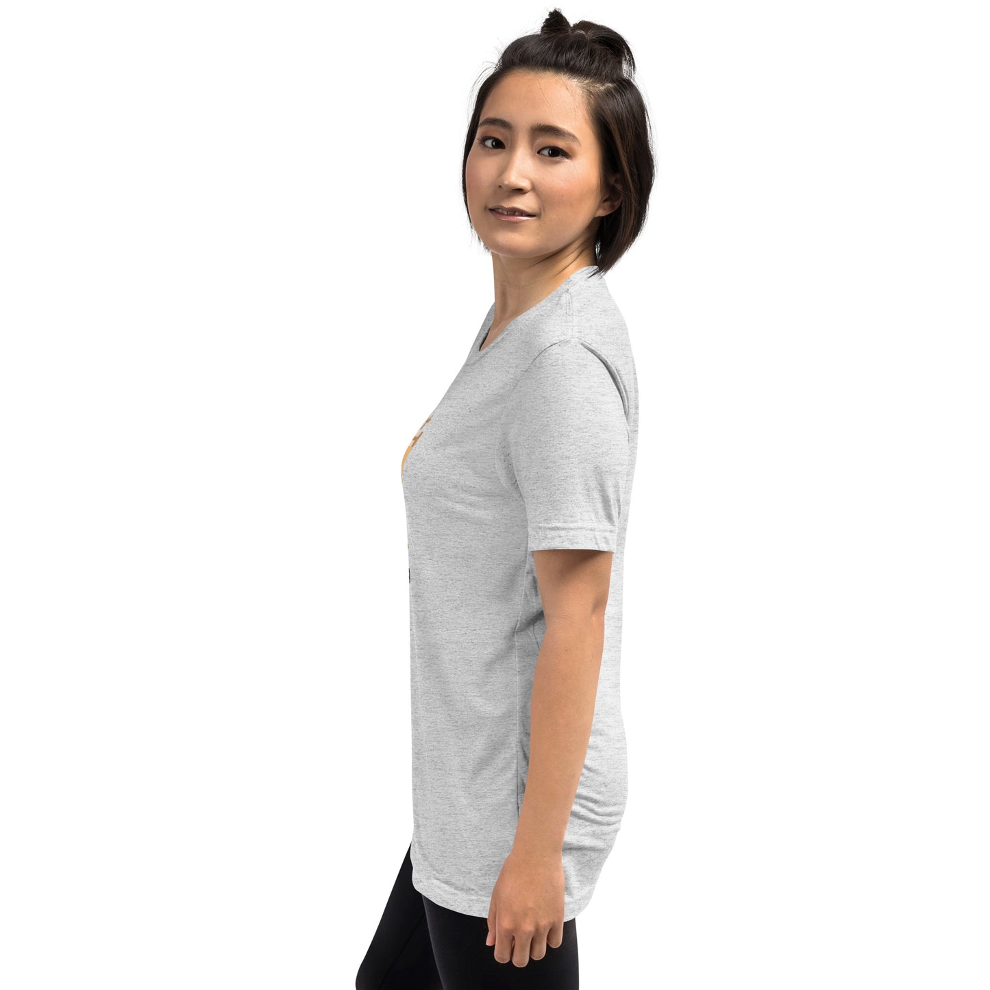 Unisex t-shirt - Malta Valletta (White Fleck Triblend)